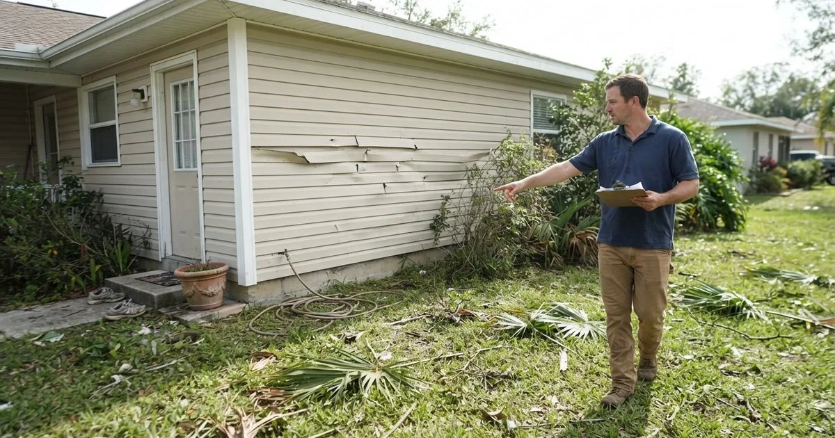 Does homeowners insurance cover storm-damaged siding in Lake County?